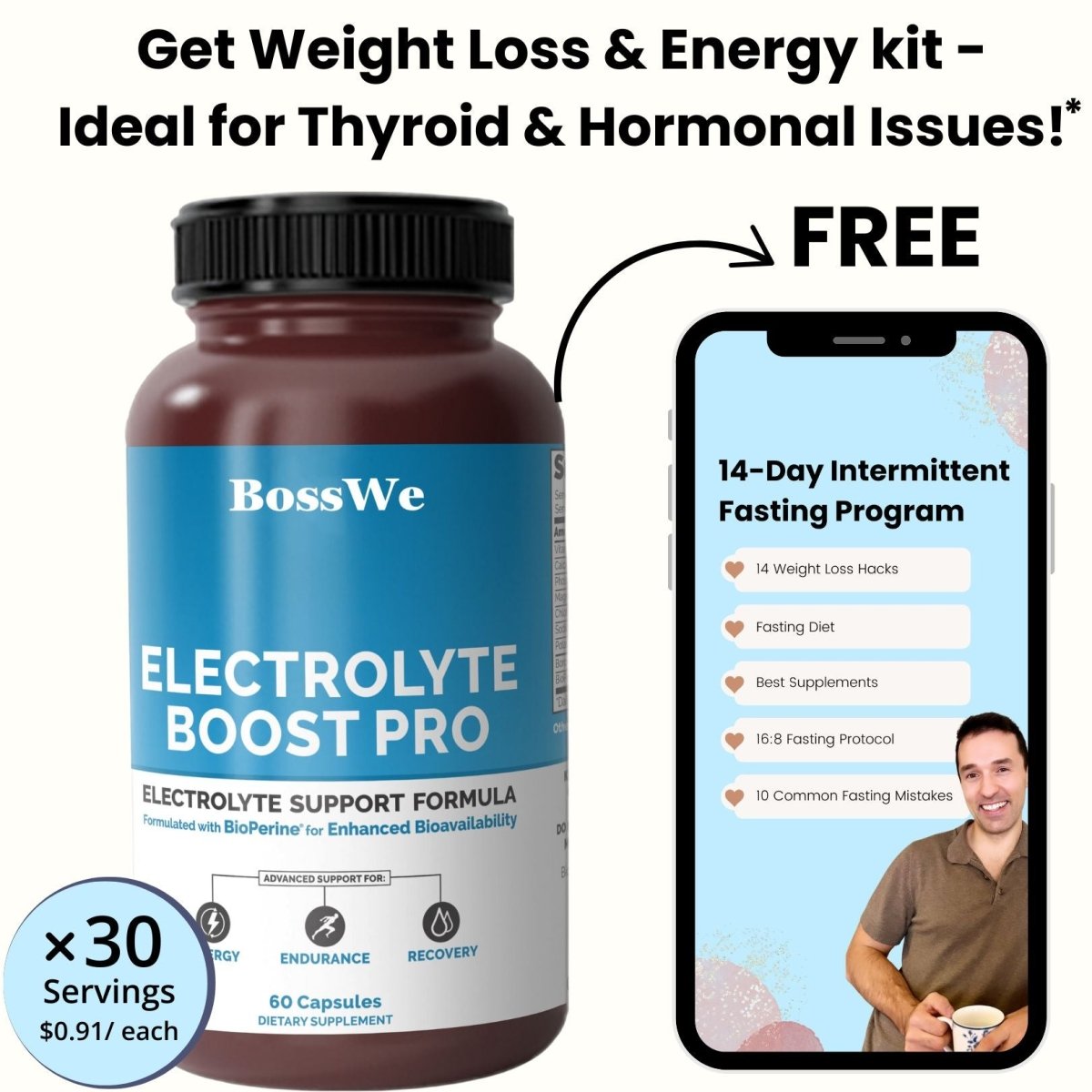 ELECTROLYTE BOOST PRO - BossWe