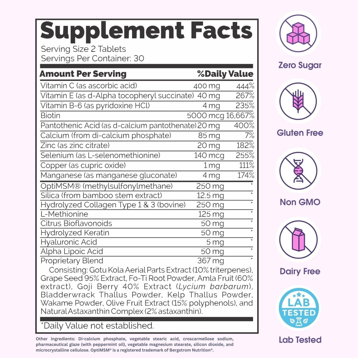 HAIR, SKIN & NAILS ADVANCED - BossWe