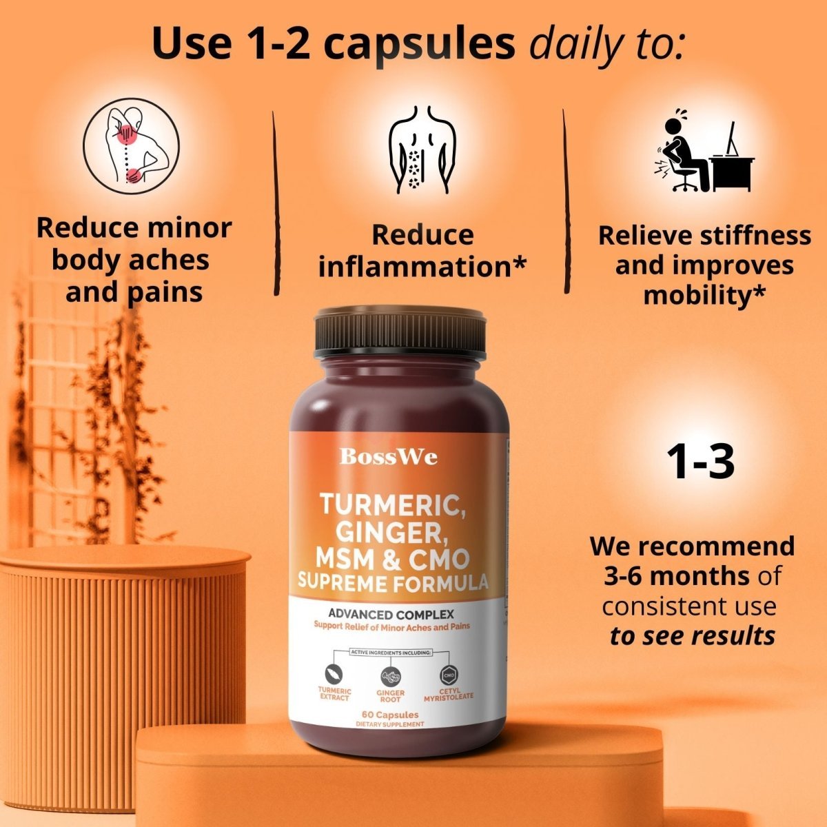 PAIN FORMULA 3 Bottles - BossWe