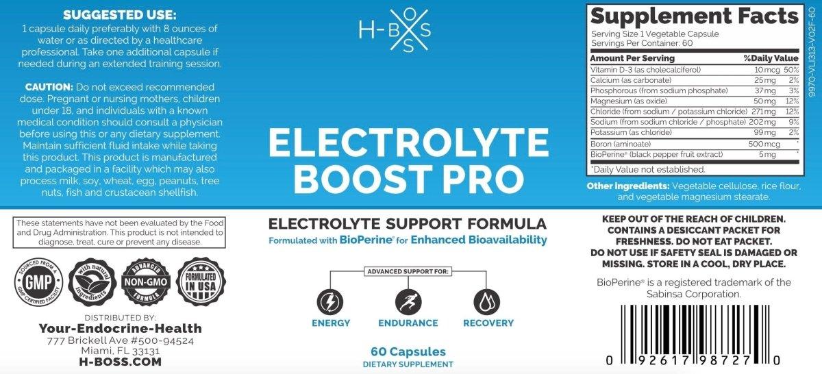 ELECTROLYTE BOOST PRO - BossWe