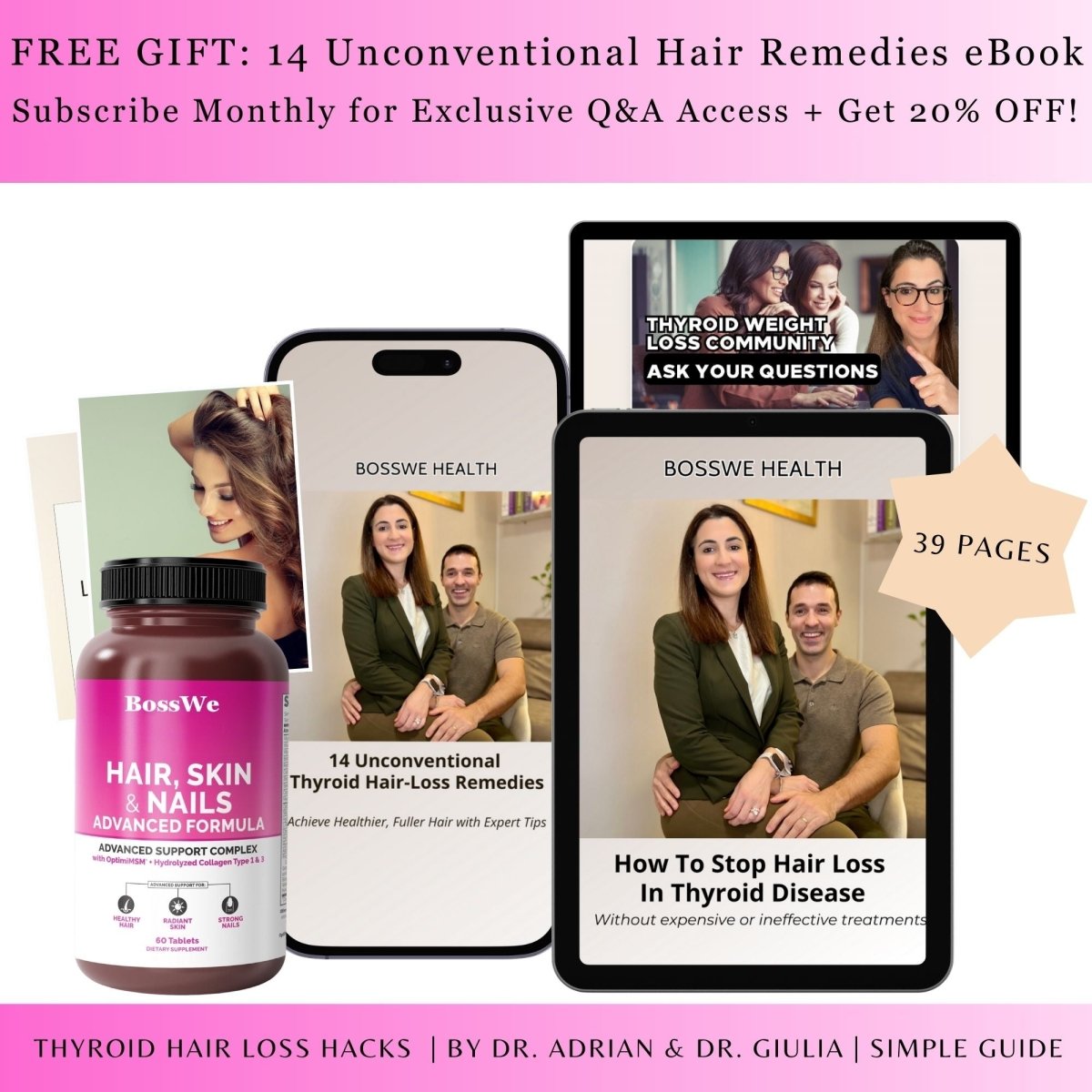 14 Unconventional Hair Remedies eBook - BossWe