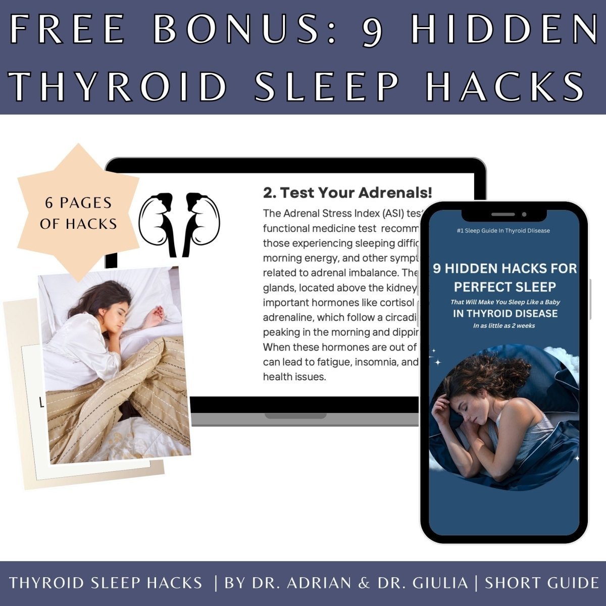 9 HIDDEN THYROID SLEEP HACKS eBook (copy) - BossWe