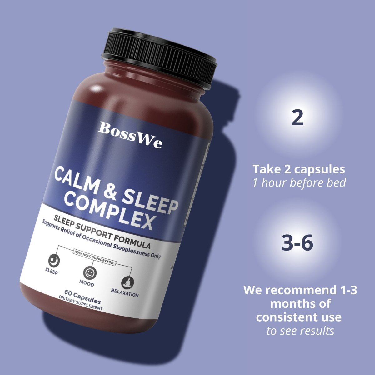 CALM & SLEEP 1 bottle - BossWe