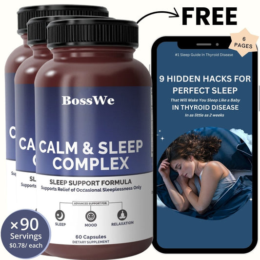 CALM & SLEEP 3 bottles - BossWe