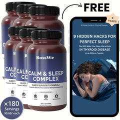 CALM & SLEEP 6 bottles Image