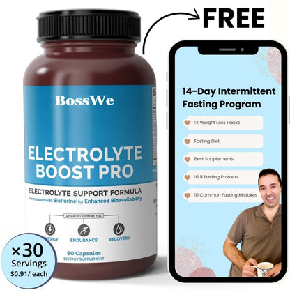 ELECTROLYTE BOOST PRO 1 Bottle - BossWe