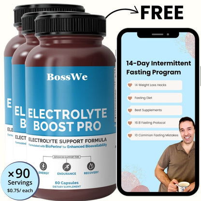 ELECTROLYTE BOOST PRO 3 Bottles - BossWe