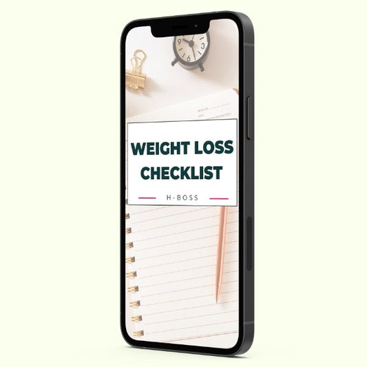 The Weight Loss Checklist - BossWe